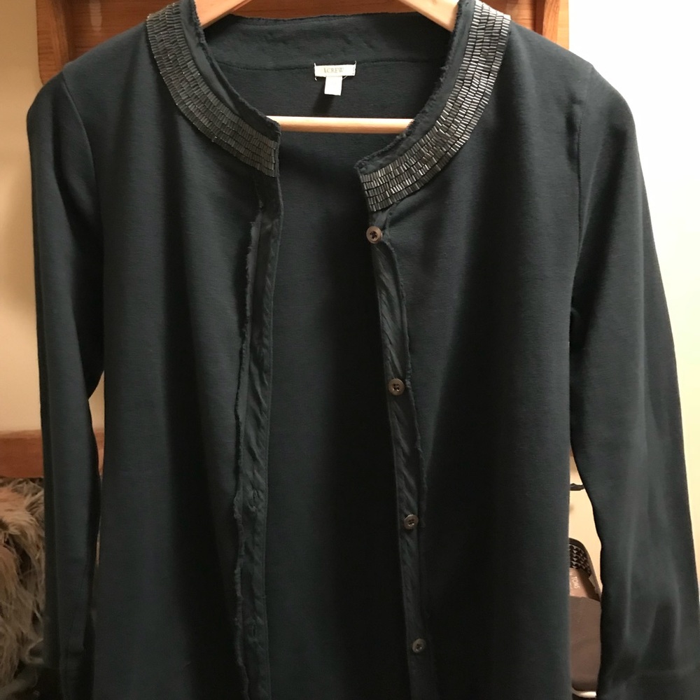 Jcrew Navy cardigan